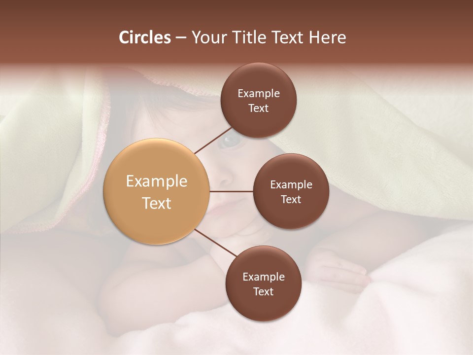 Beauty Model Child PowerPoint Template