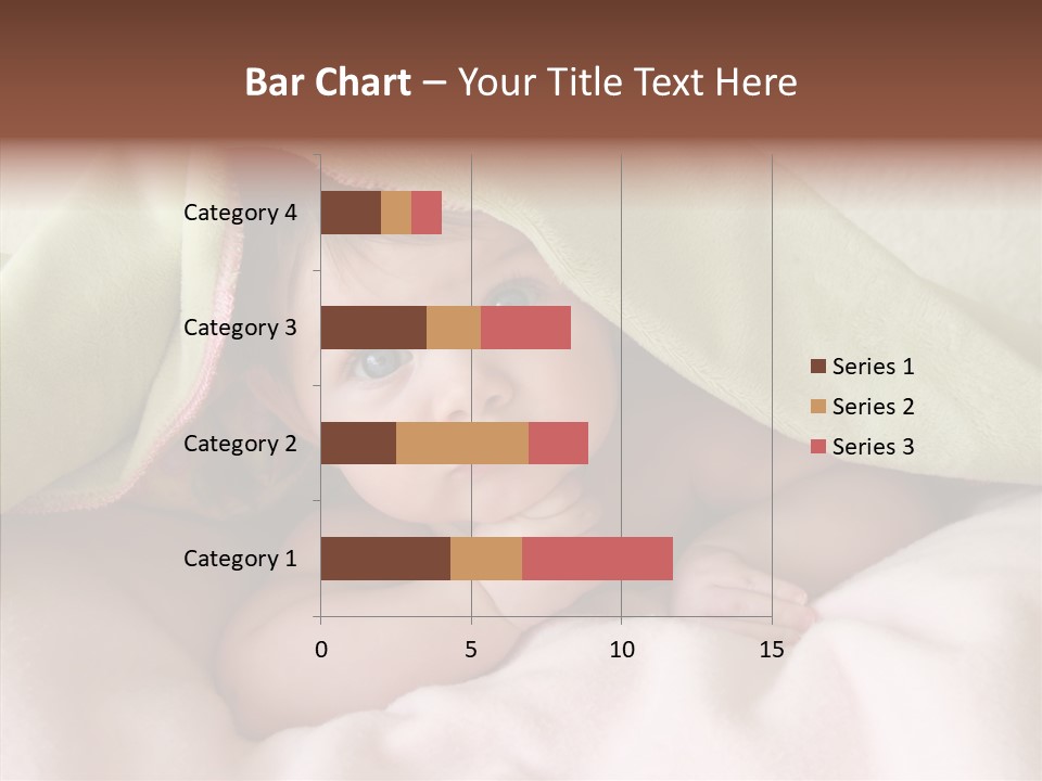 Beauty Model Child PowerPoint Template