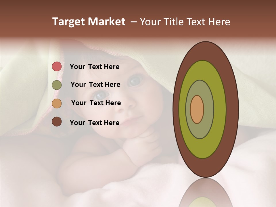 Beauty Model Child PowerPoint Template