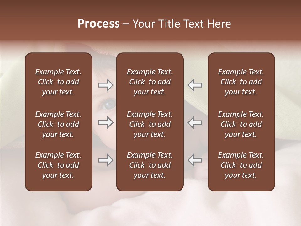 Beauty Model Child PowerPoint Template