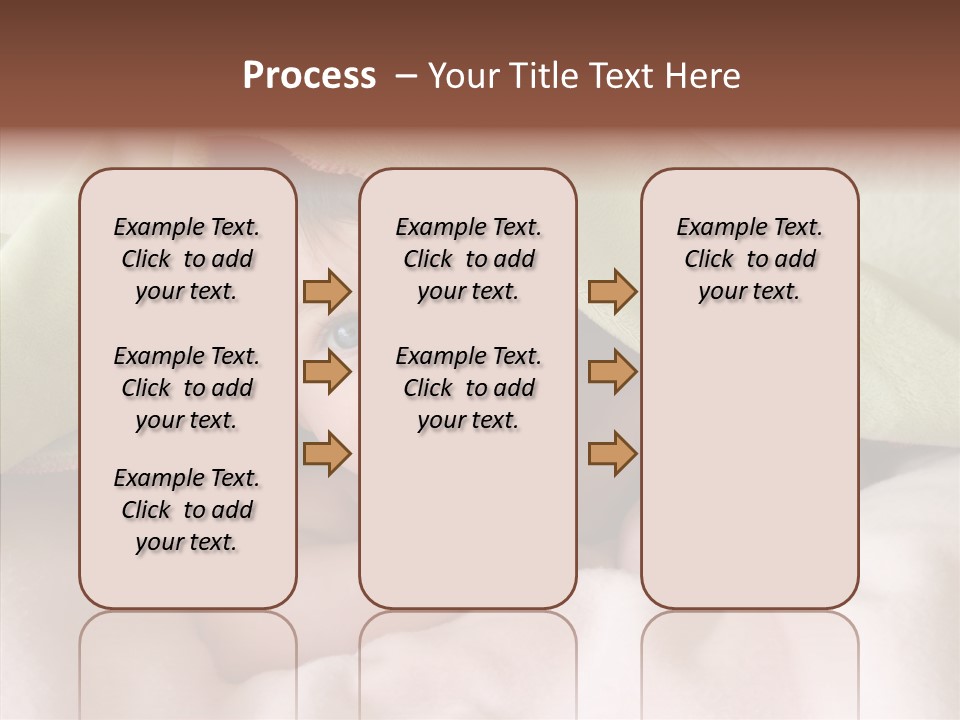 Beauty Model Child PowerPoint Template