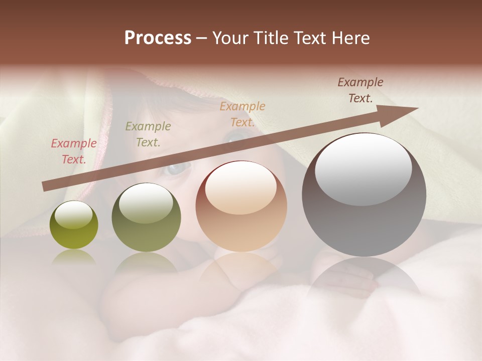 Beauty Model Child PowerPoint Template