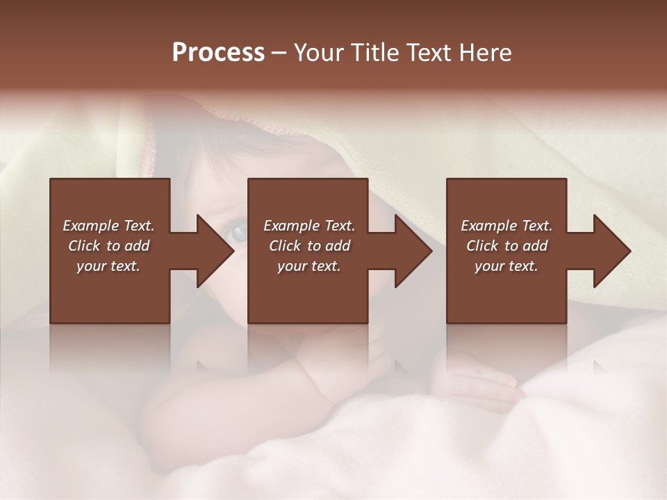 Beauty Model Child PowerPoint Template