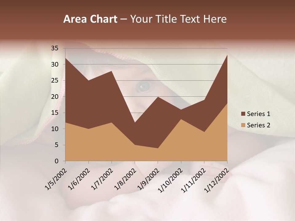 Beauty Model Child PowerPoint Template
