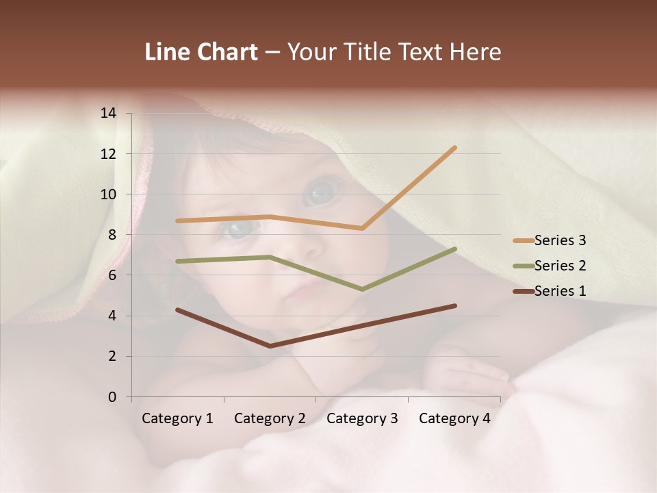 Beauty Model Child PowerPoint Template