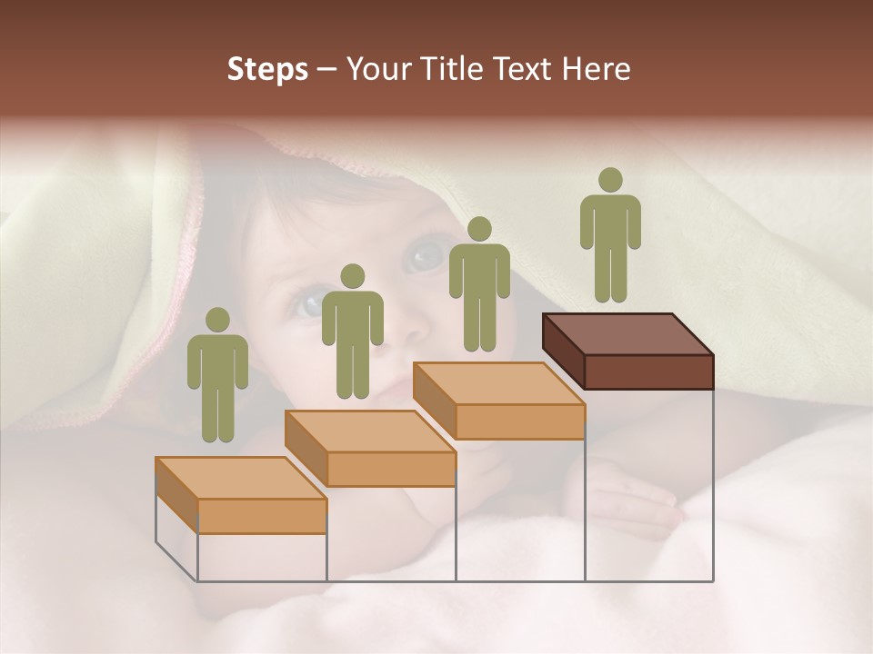 Beauty Model Child PowerPoint Template