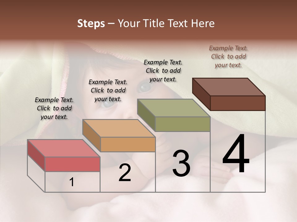 Beauty Model Child PowerPoint Template