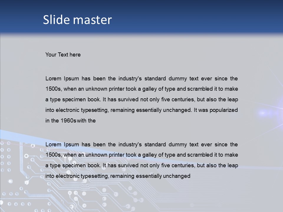 Happy Company Boardroom PowerPoint Template