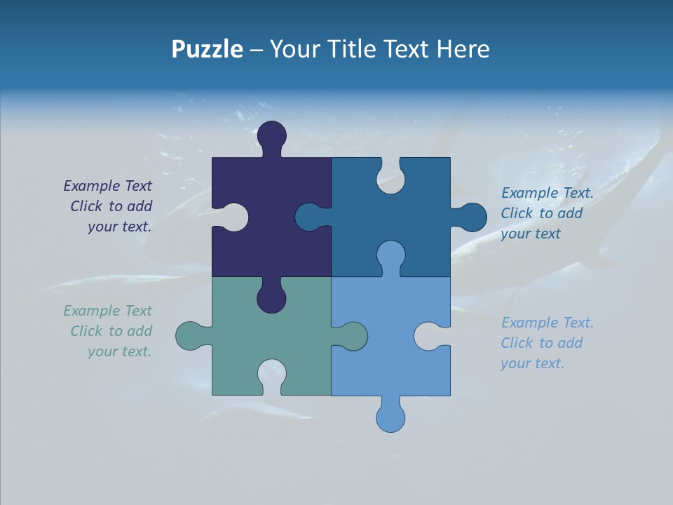 Space Photograph Animals PowerPoint Template