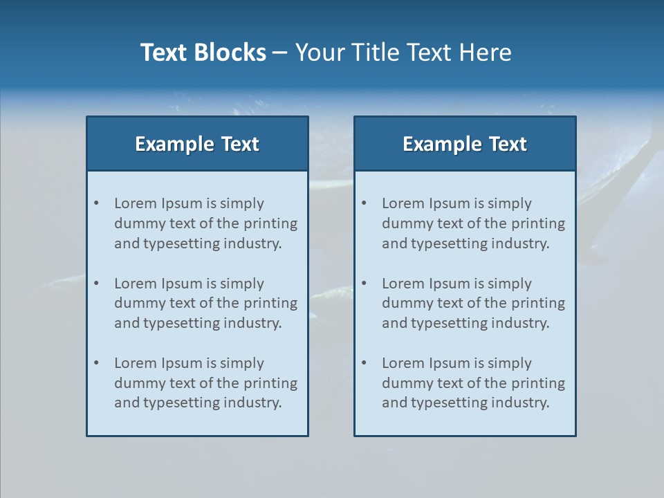Space Photograph Animals PowerPoint Template