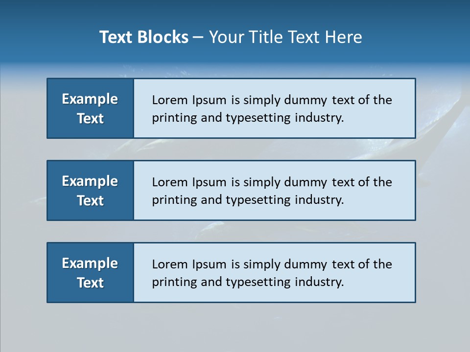 Space Photograph Animals PowerPoint Template
