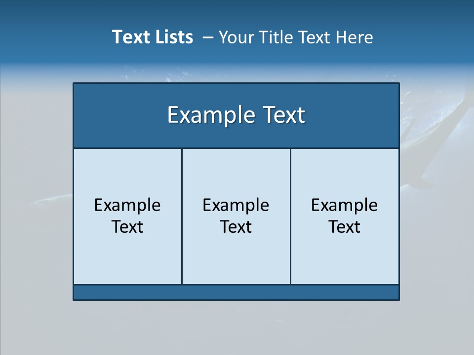 Space Photograph Animals PowerPoint Template