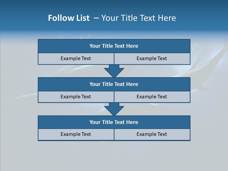 Space Photograph Animals PowerPoint Template