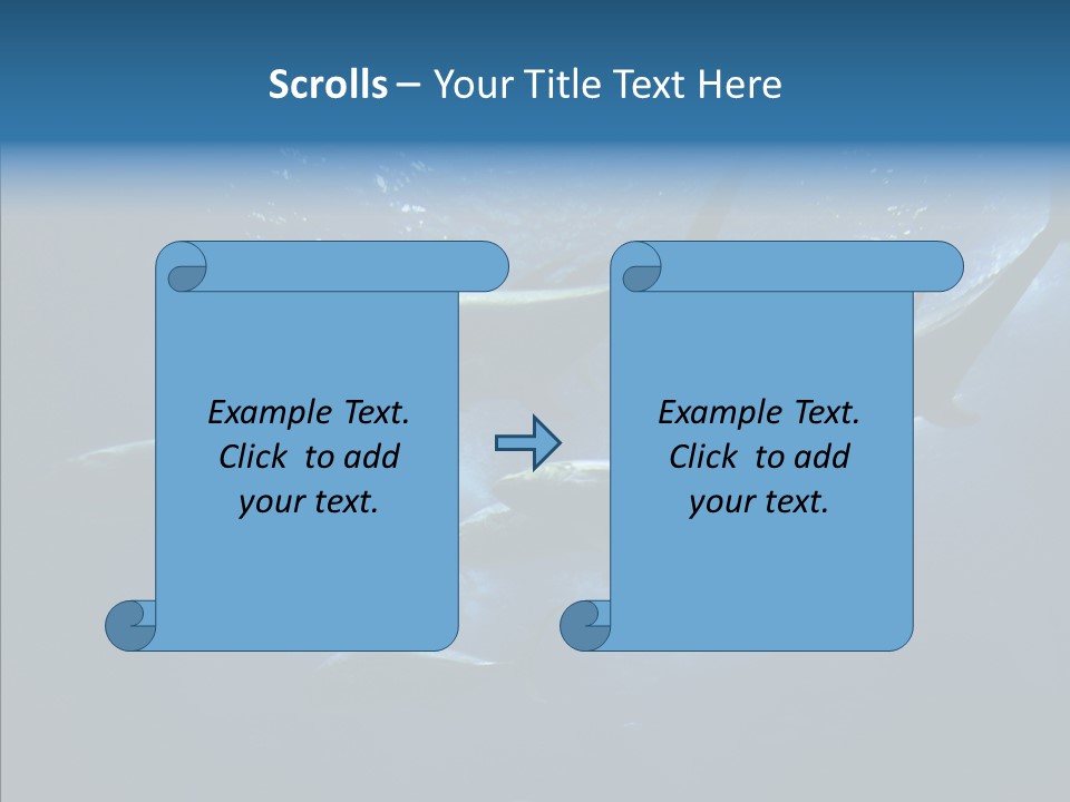 Space Photograph Animals PowerPoint Template