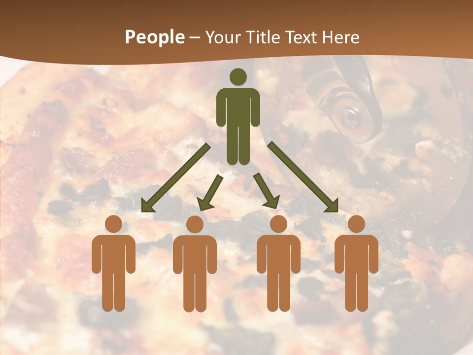 Order Red Plate PowerPoint Template