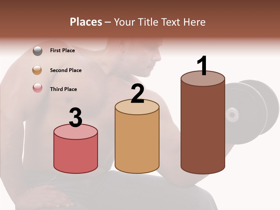 Biceps Macho Personal PowerPoint Template