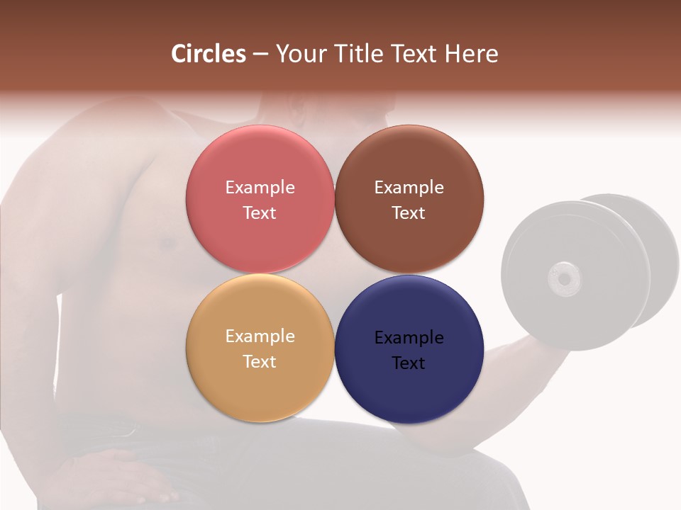 Biceps Macho Personal PowerPoint Template