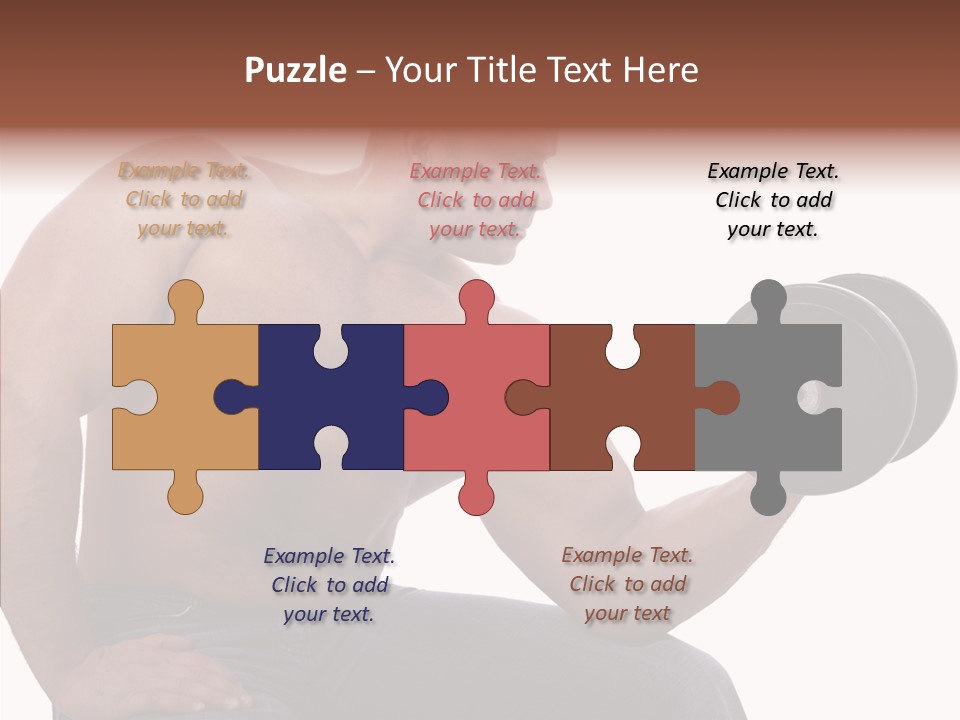 Biceps Macho Personal PowerPoint Template