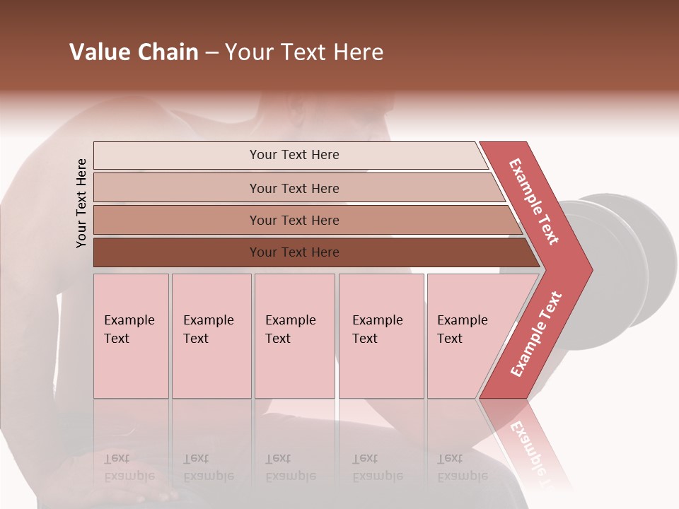 Biceps Macho Personal PowerPoint Template