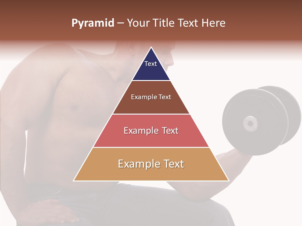 Biceps Macho Personal PowerPoint Template