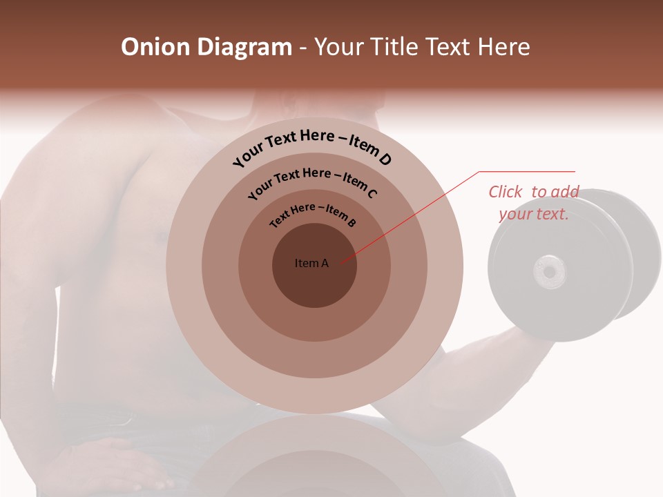 Biceps Macho Personal PowerPoint Template