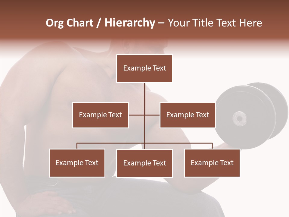 Biceps Macho Personal PowerPoint Template