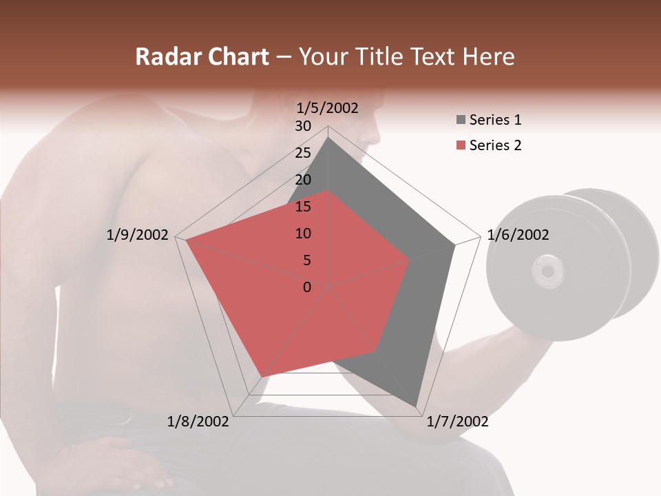 Biceps Macho Personal PowerPoint Template