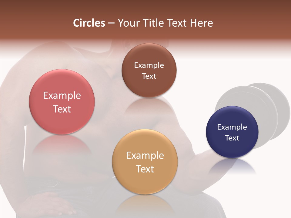 Biceps Macho Personal PowerPoint Template