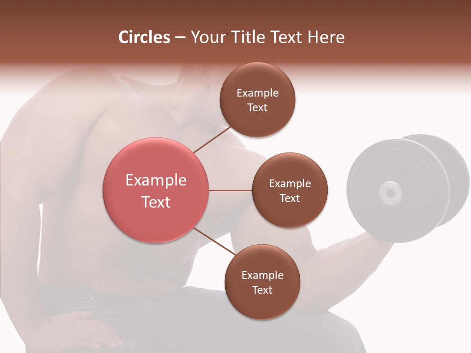 Biceps Macho Personal PowerPoint Template