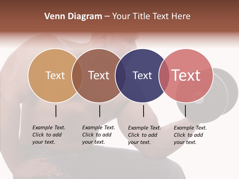 Biceps Macho Personal PowerPoint Template