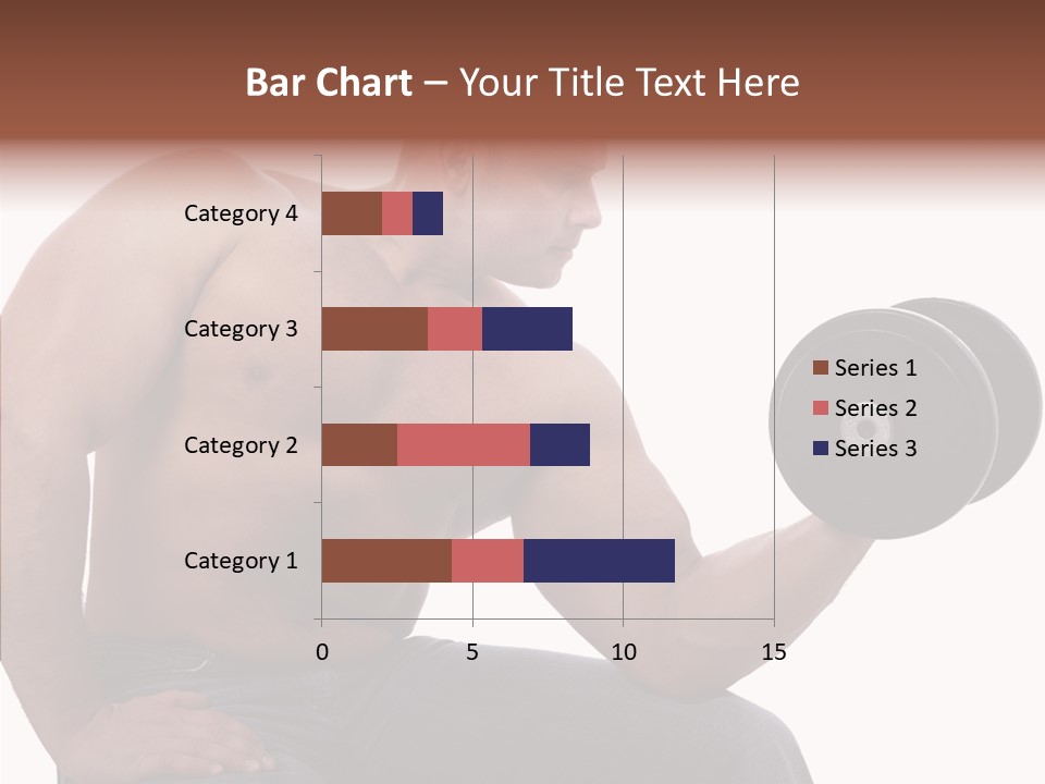 Biceps Macho Personal PowerPoint Template