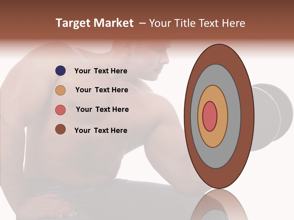 Biceps Macho Personal PowerPoint Template