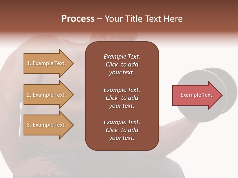 Biceps Macho Personal PowerPoint Template
