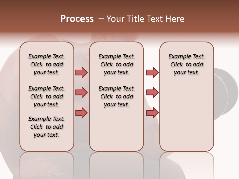 Biceps Macho Personal PowerPoint Template