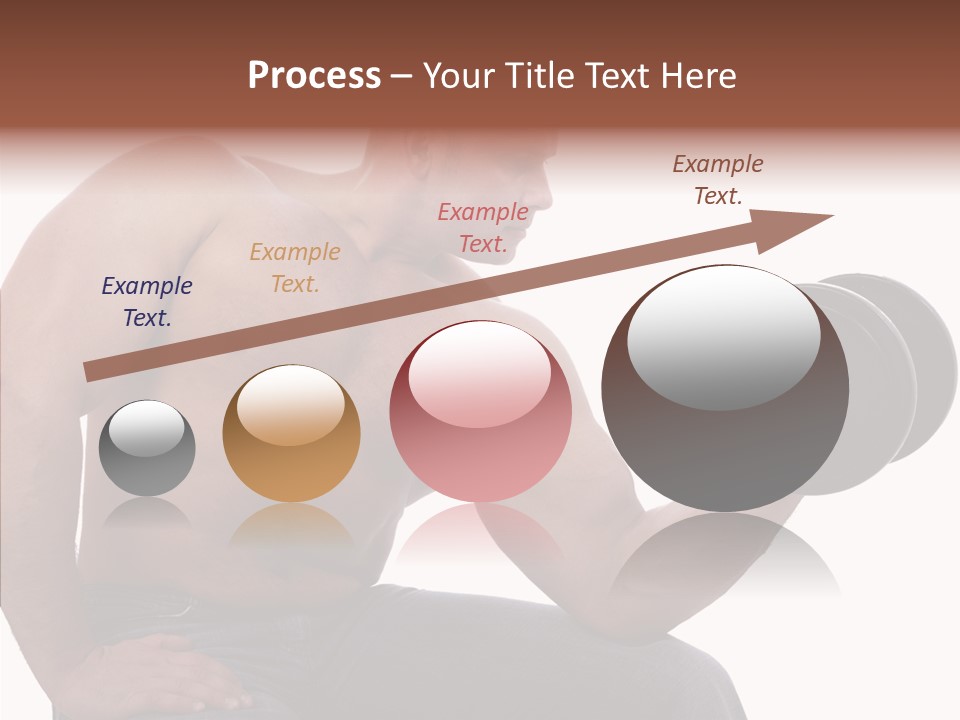 Biceps Macho Personal PowerPoint Template