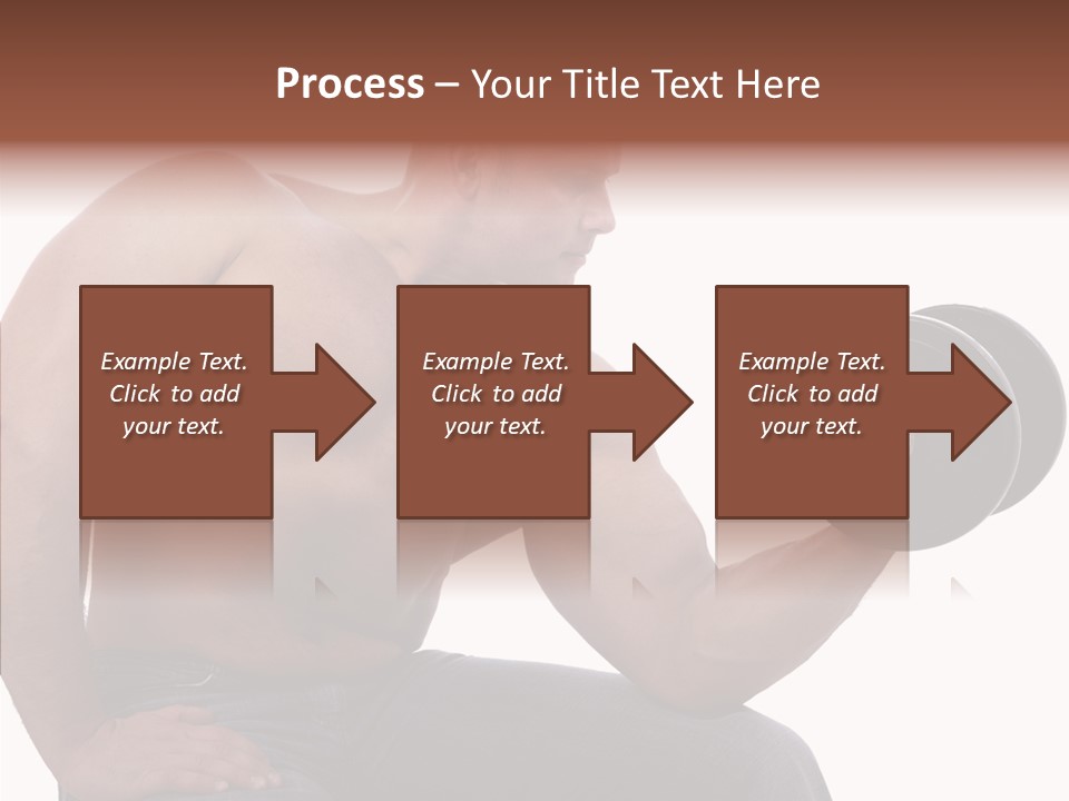 Biceps Macho Personal PowerPoint Template