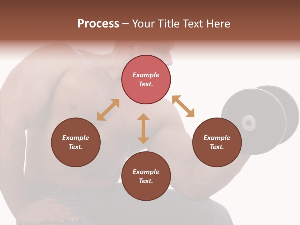 Biceps Macho Personal PowerPoint Template