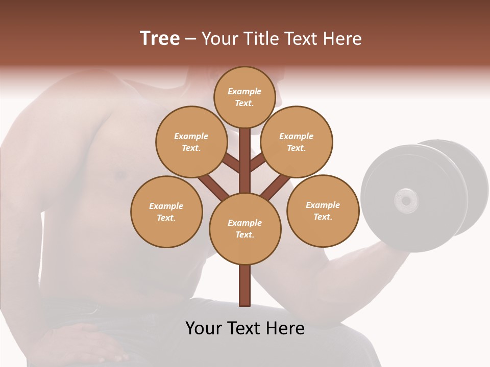 Biceps Macho Personal PowerPoint Template