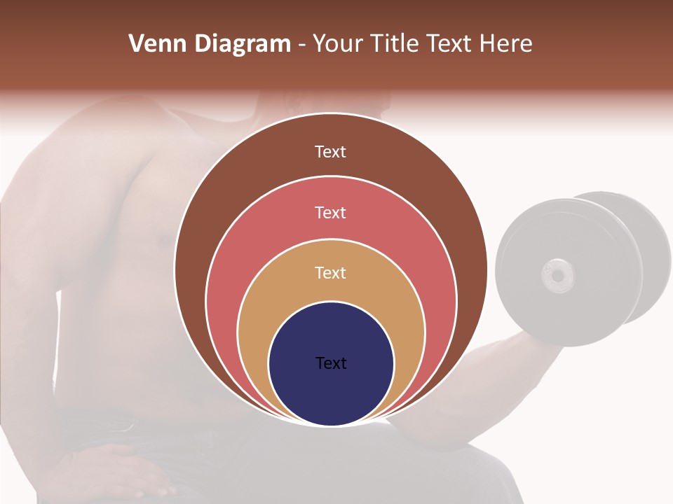 Biceps Macho Personal PowerPoint Template