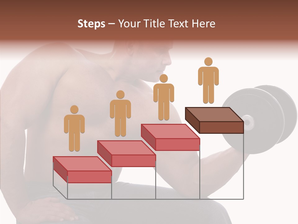 Biceps Macho Personal PowerPoint Template