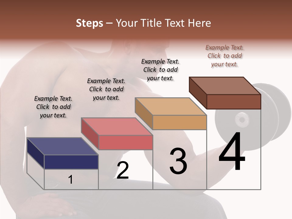 Biceps Macho Personal PowerPoint Template