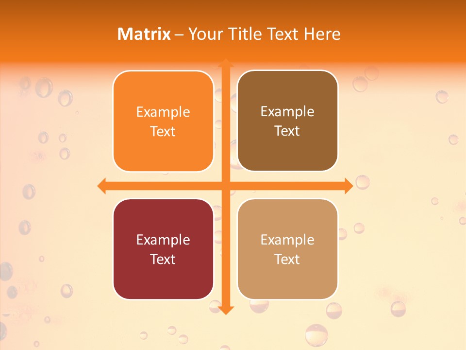 Cold Yellow Water PowerPoint Template