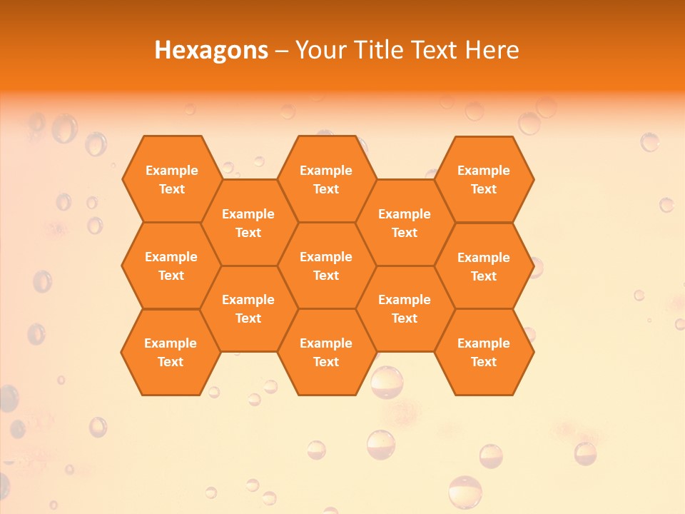 Cold Yellow Water PowerPoint Template