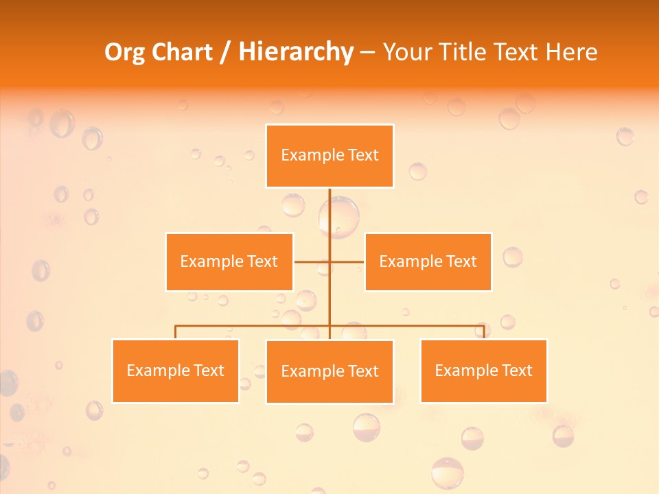 Cold Yellow Water PowerPoint Template