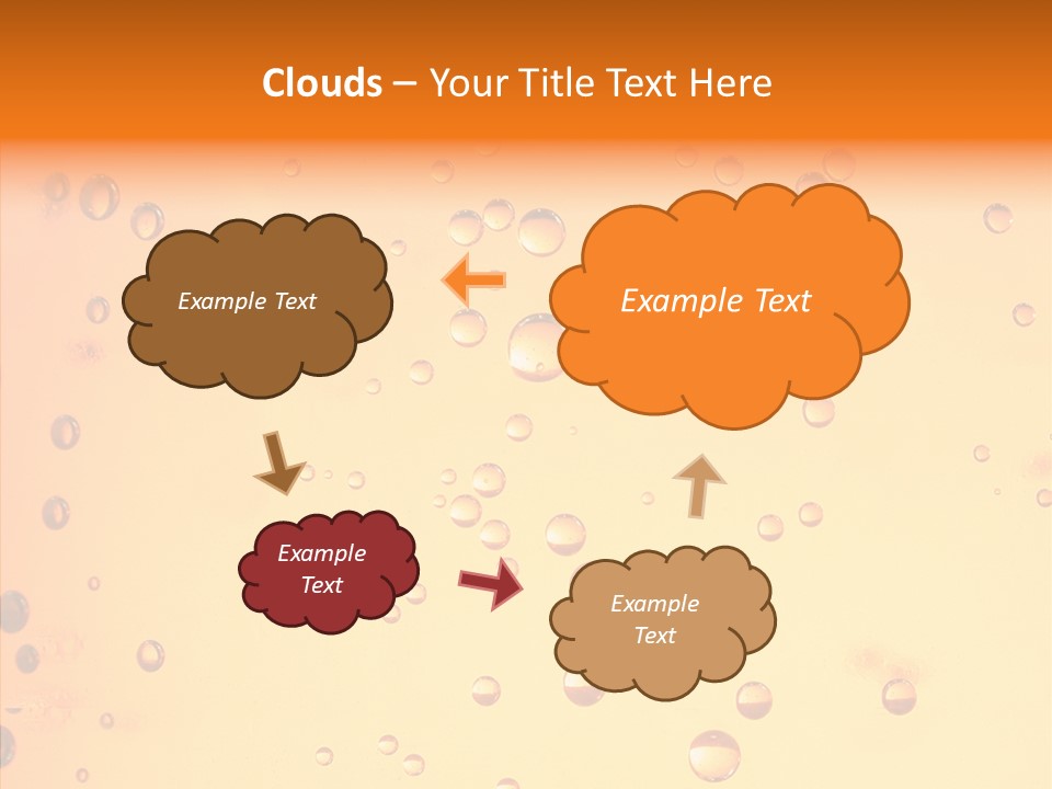 Cold Yellow Water PowerPoint Template