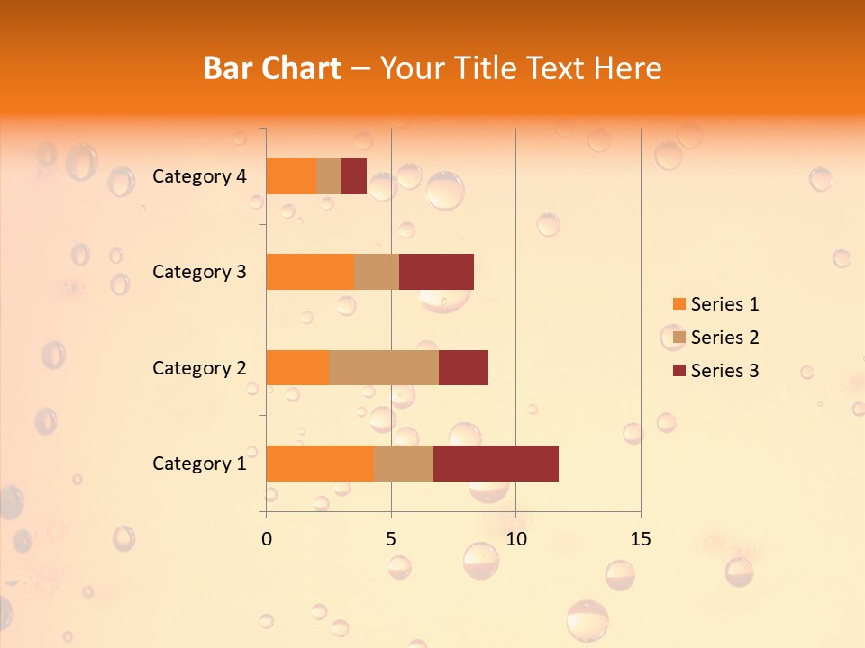 Cold Yellow Water PowerPoint Template