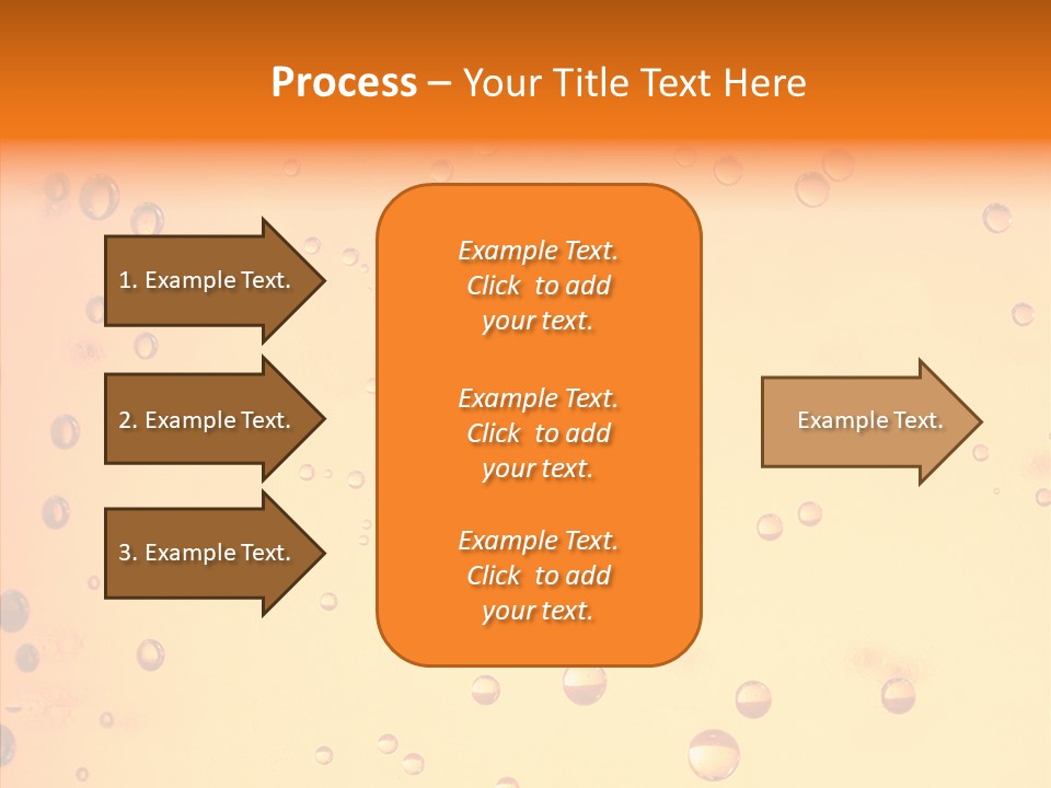 Cold Yellow Water PowerPoint Template
