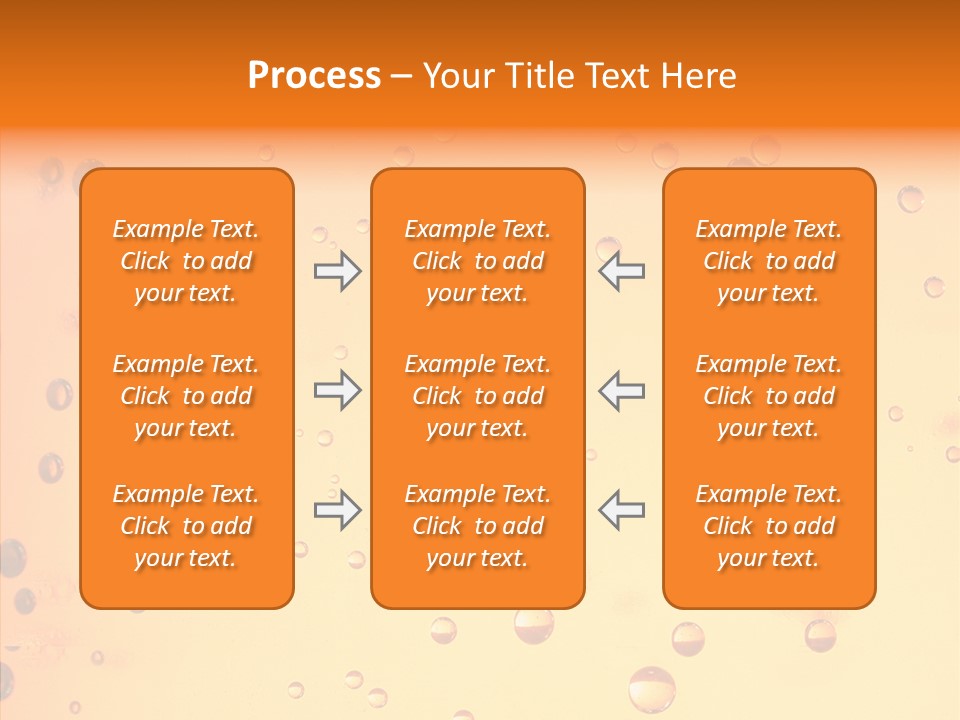 Cold Yellow Water PowerPoint Template