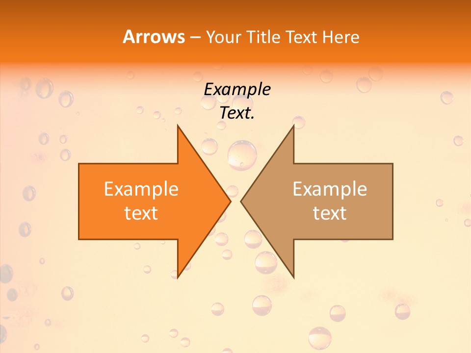 Cold Yellow Water PowerPoint Template