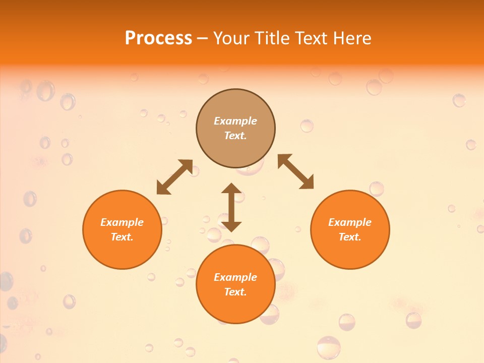 Cold Yellow Water PowerPoint Template